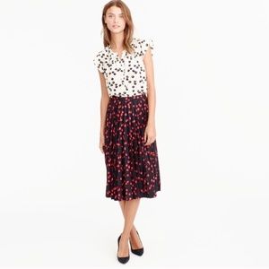 J. Crew Cherry Skirt
